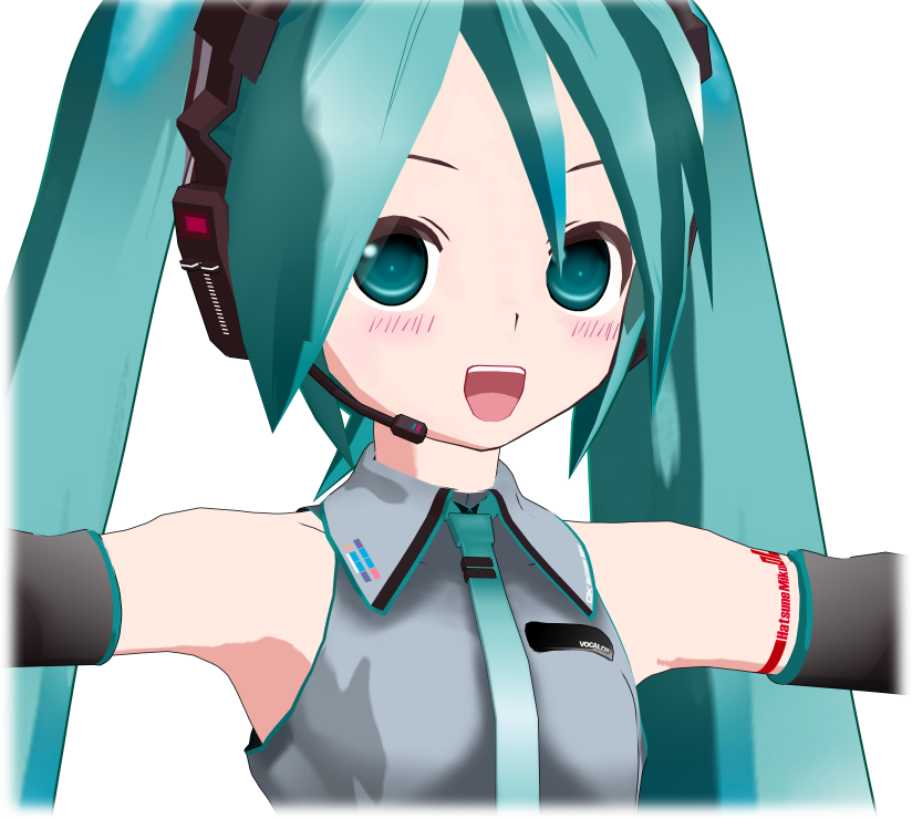 初音ミク 3dcg 12日目 ぴろんのあふぉうなブろ具